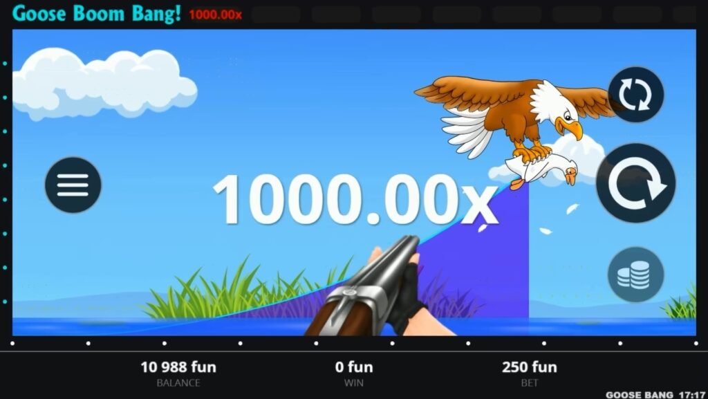 goose boom bang crash